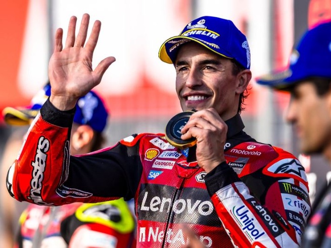 Marc Marquez de nouveau en Or ! (Photo Ducati) Marc Marquez de nouveau en Or ! (Photo Ducati)