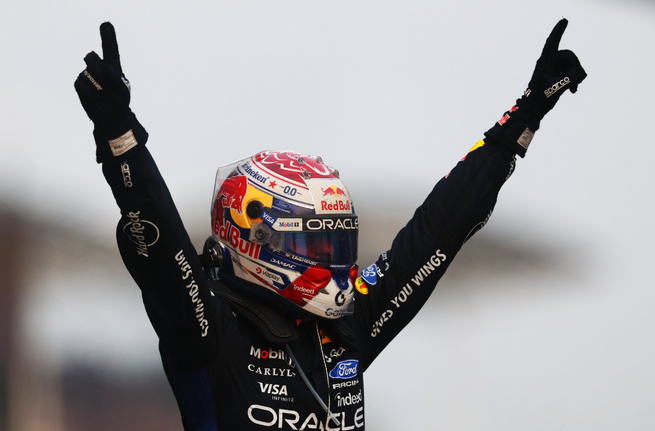 Première victoire de la saison pour Verstappen © RedBull Media
