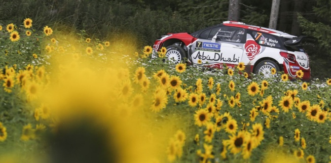 Meeke s'est fondu dans le paysage finlandais