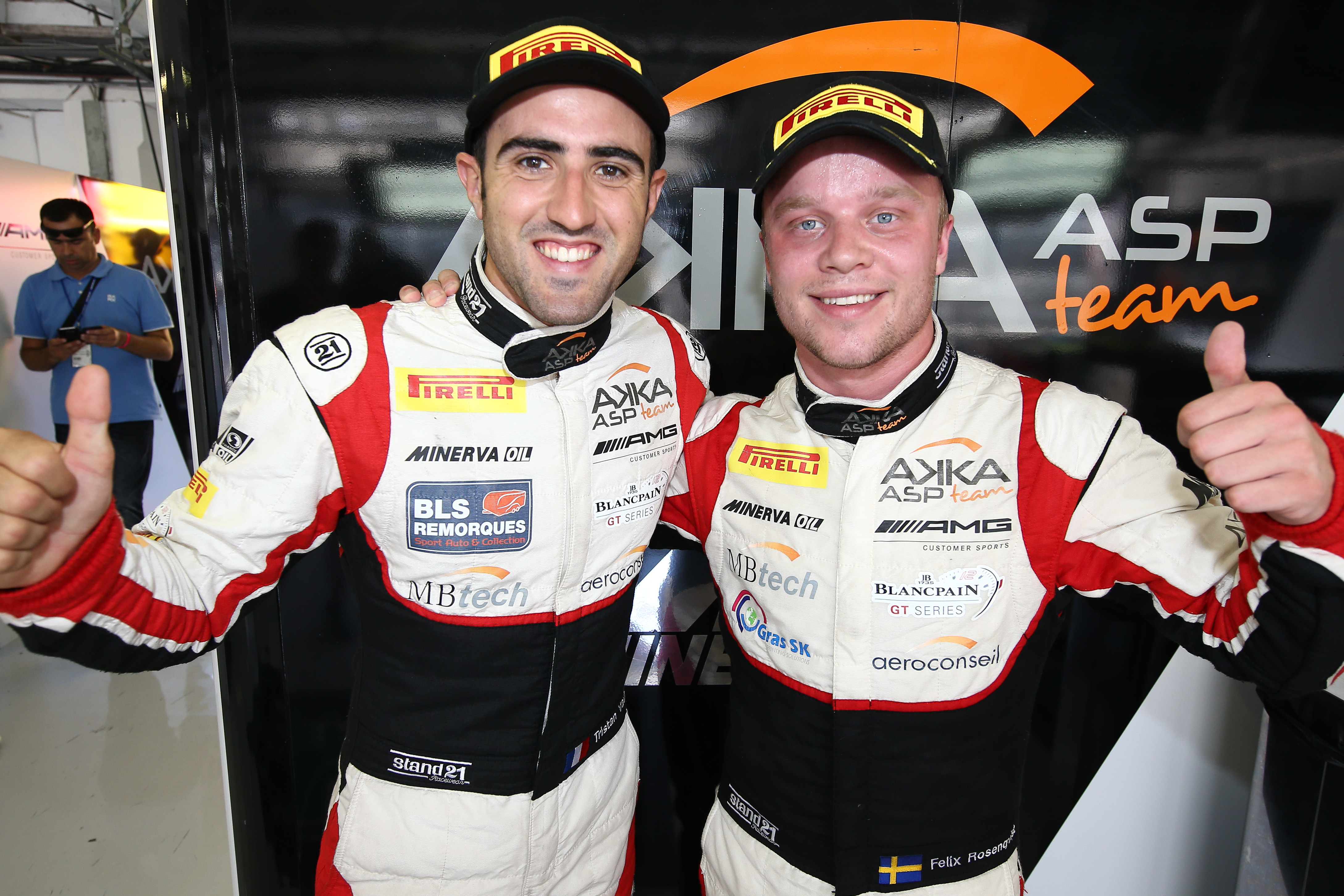 Pole position pour Vautier-Rosenqvist (Photo : O.Beroud/VSA - SRO)