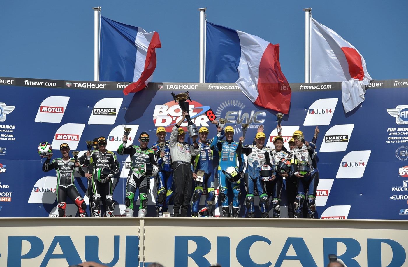 Le podium final (Photo Antoine Camblor - Racing Forever)