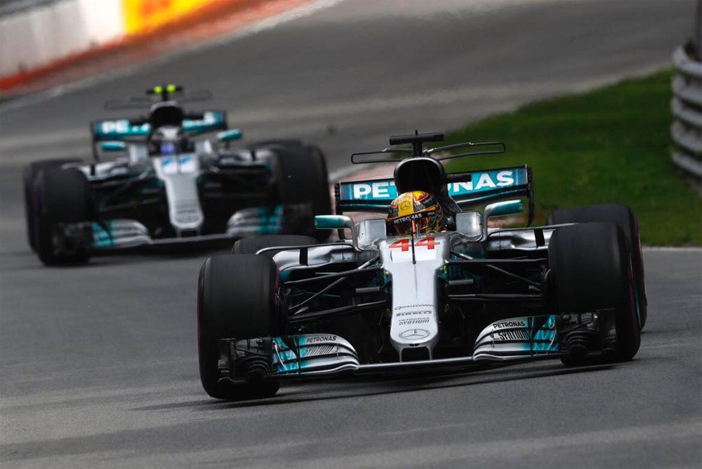 F1  GP du Canada, victoire de Hamilton