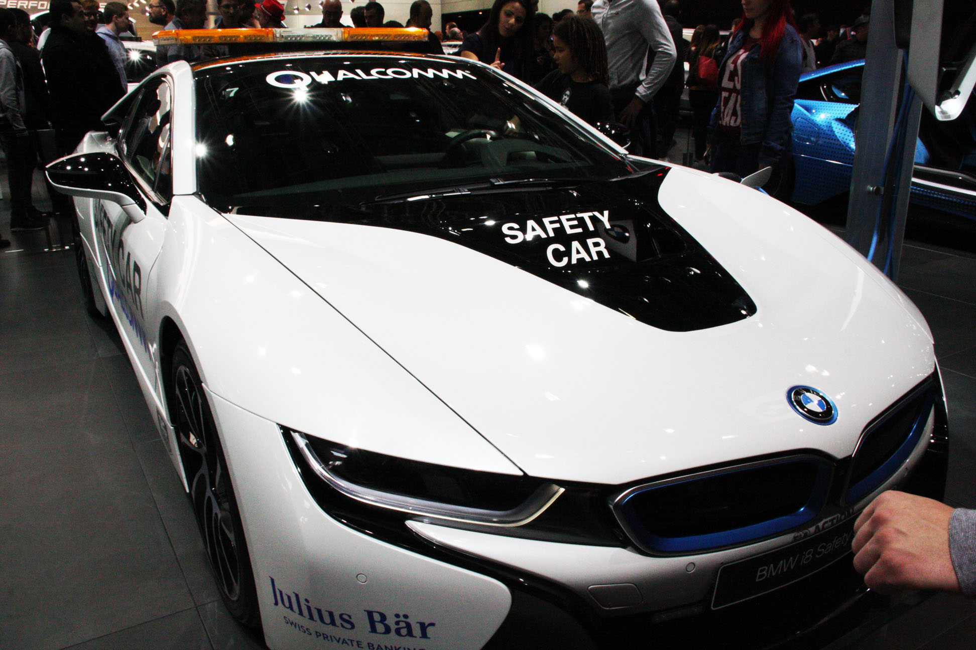 BMW était déjà présent avec le safety car