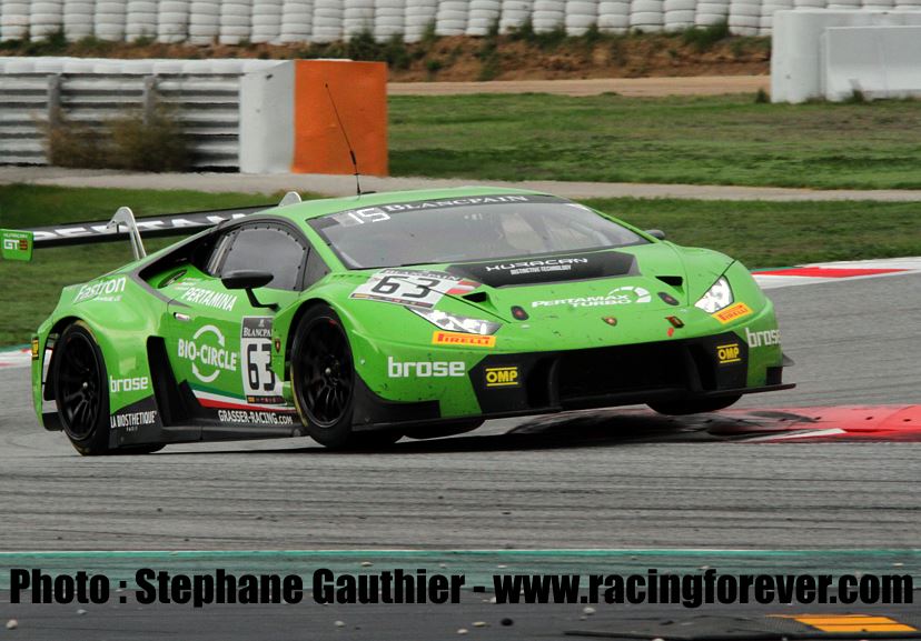 Lamborghini et Grasser Racing Team au sommet du GT3