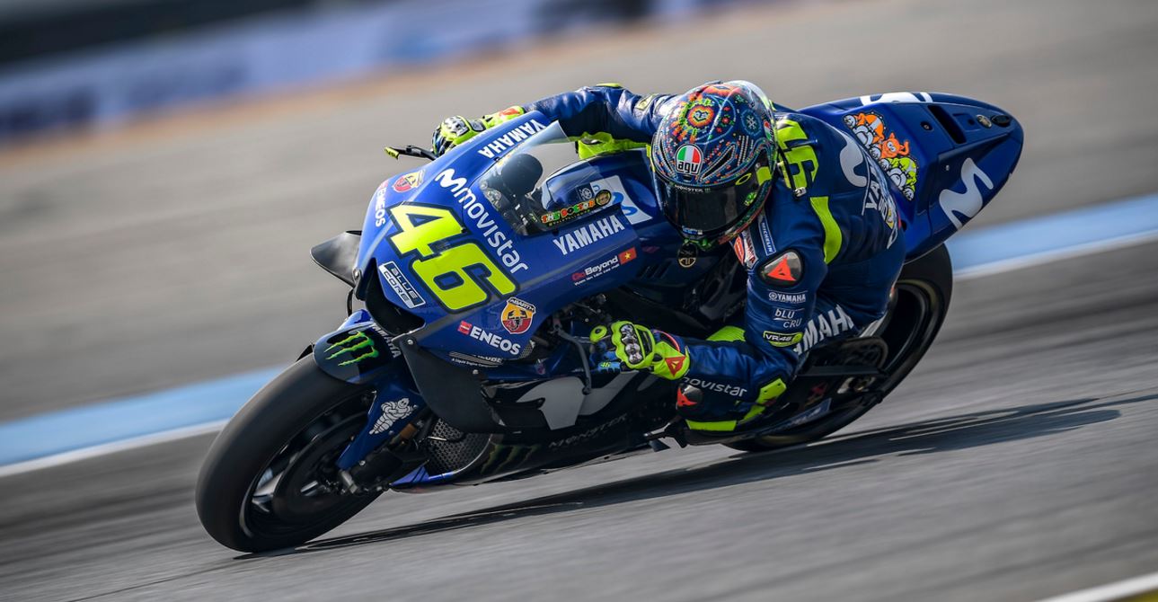 Valentino Rossi sur le tout nouveau circuit de Buriram (Photo Yamaha) Valentino Rossi sur le tout nouveau circuit de Buriram (Photo Yamaha)