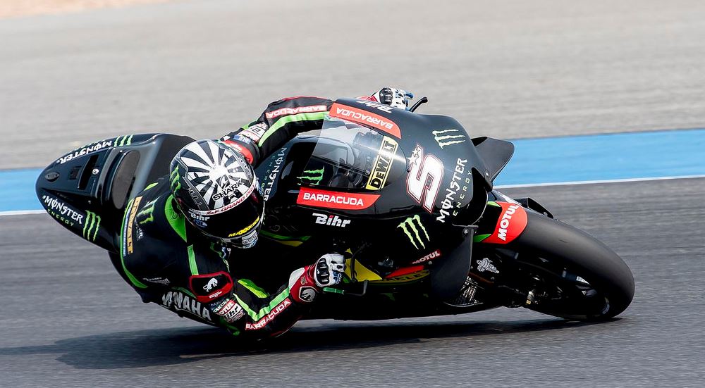 Zarco à l'aise sur sa Yamaha non officielle (photo Tech3) Zarco à l'aise sur sa Yamaha non officielle (photo Tech3)