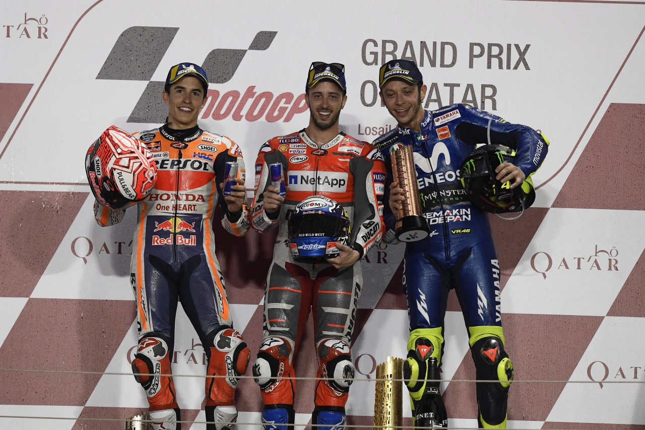 Le premier podium de l'année est déjà un must (Photo Honda Pro Racing)