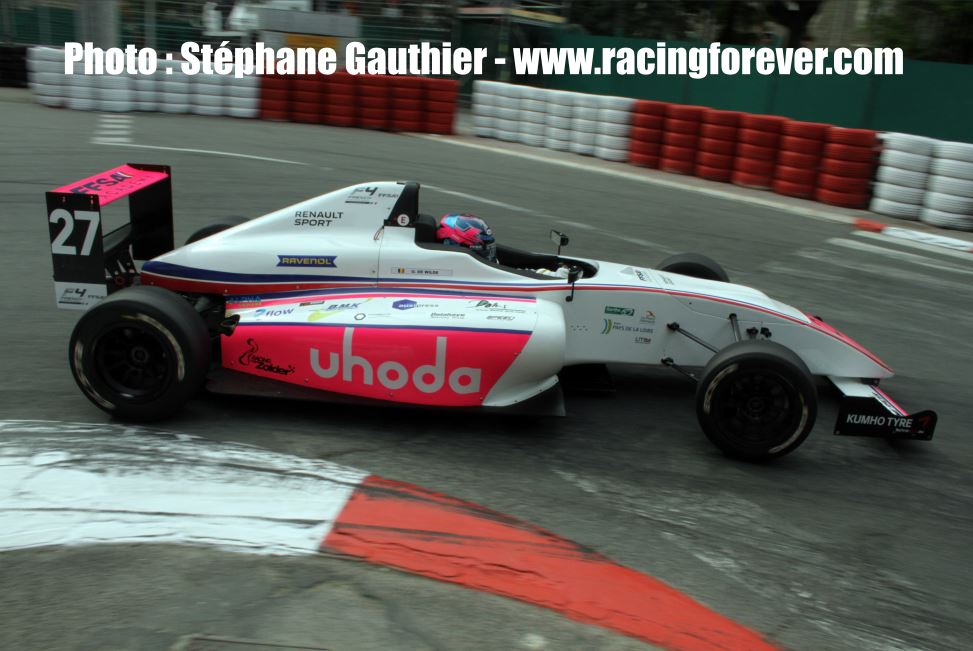 Ugo de Wilde aura fort à faire pour rester leader en F4 FFSA Ugo de Wilde aura fort à faire pour rester leader en F4 FFSA