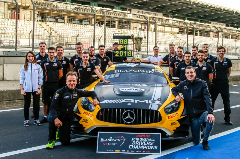 Un triomphe pour Mercedes, Marciello et Meadows et le team AKKA ASP (Photo SRO)