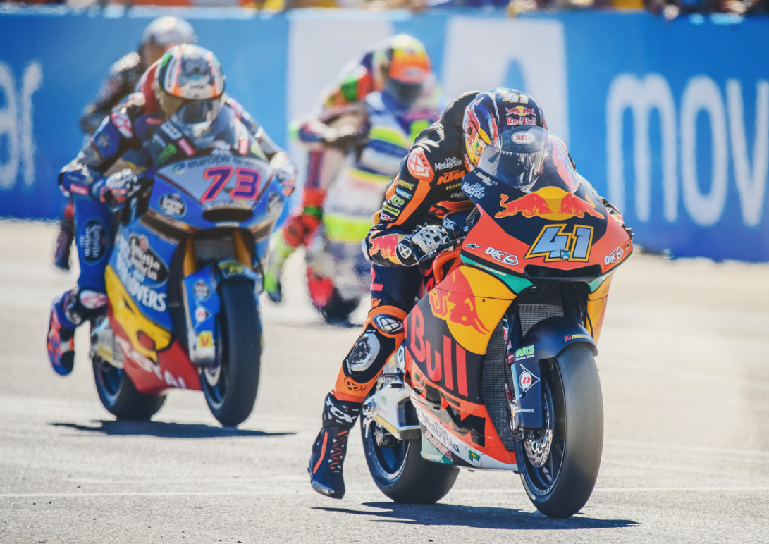 Brad Binder a surpris ses adversaires (Photo KTM/Sebas Romero)