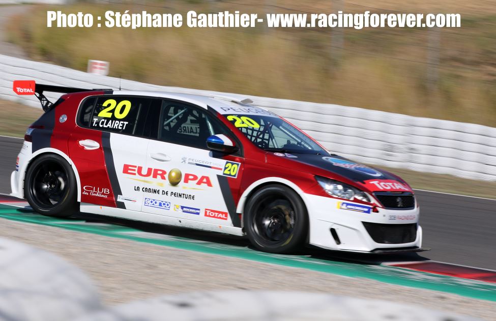 Teddy Clairet garde l'avantage en 308 racing cup Teddy Clairet garde l'avantage en 308 racing cup