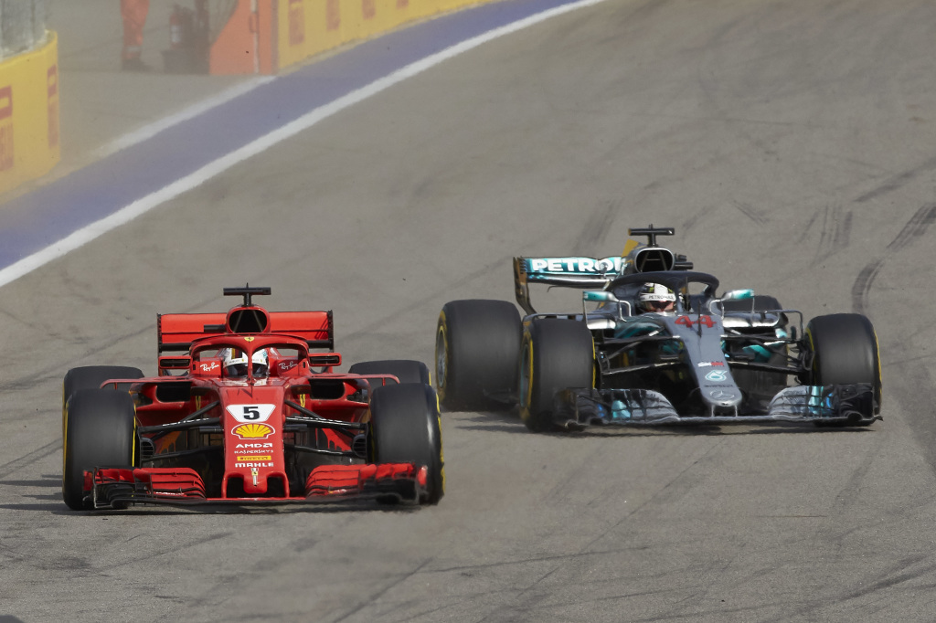 L'écart se creuse entre Hamilton et Vettel (Photo Daimler)