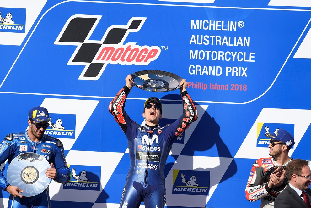 Enfin la victoire pour un pilote Yamaha