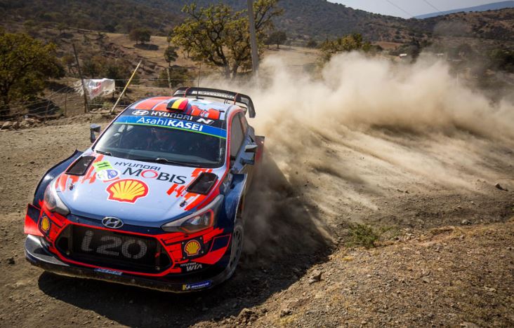 Difficile rallye pour les pilotes Hyundai Difficile rallye pour les pilotes Hyundai