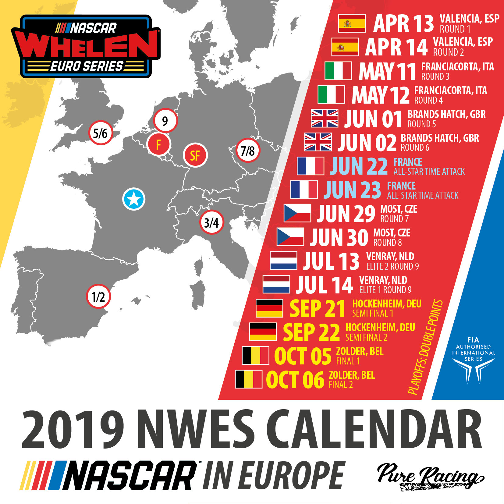 Nascar Whelen Euro Series : Complet ! Nascar Whelen Euro Series : Complet !