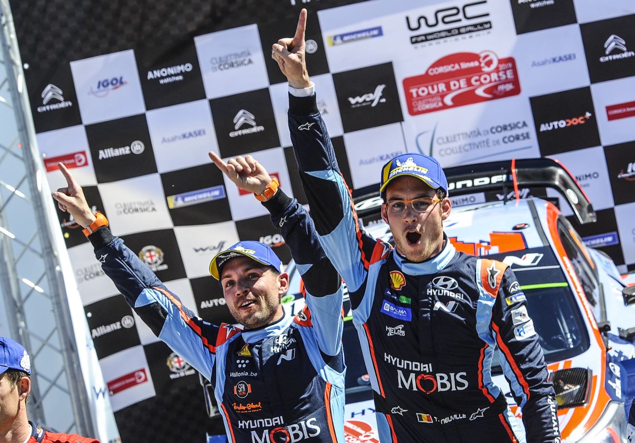 Une victoire chanceuse pour Neuville/Gilsoul ( Photo @World / Red Bull Content Pool) Une victoire chanceuse pour Neuville/Gilsoul ( Photo @World / Red Bull Content Pool)