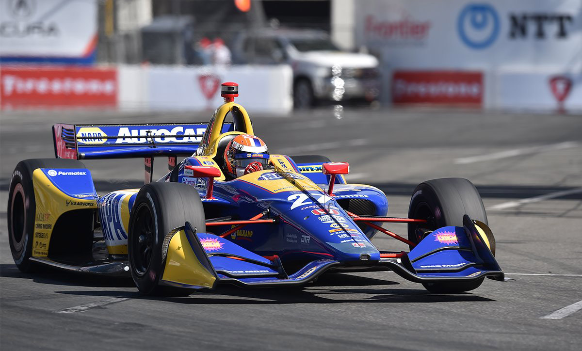 Indycar Long Beach, victoire de Rossi