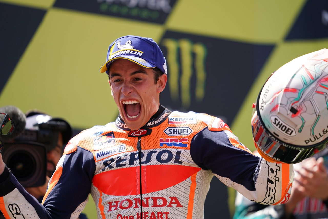 Marquez ne pouvait rêvez meilleur résultat (Photo Honda pro racing) Marquez ne pouvait rêvez meilleur résultat (Photo Honda pro racing)