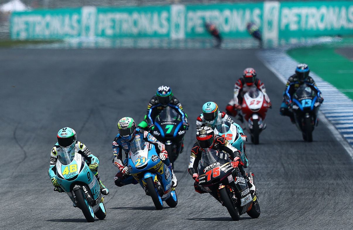 Dur de gagner en Moto3 (Photo Gold & Goose) Dur de gagner en Moto3 (Photo Gold & Goose)