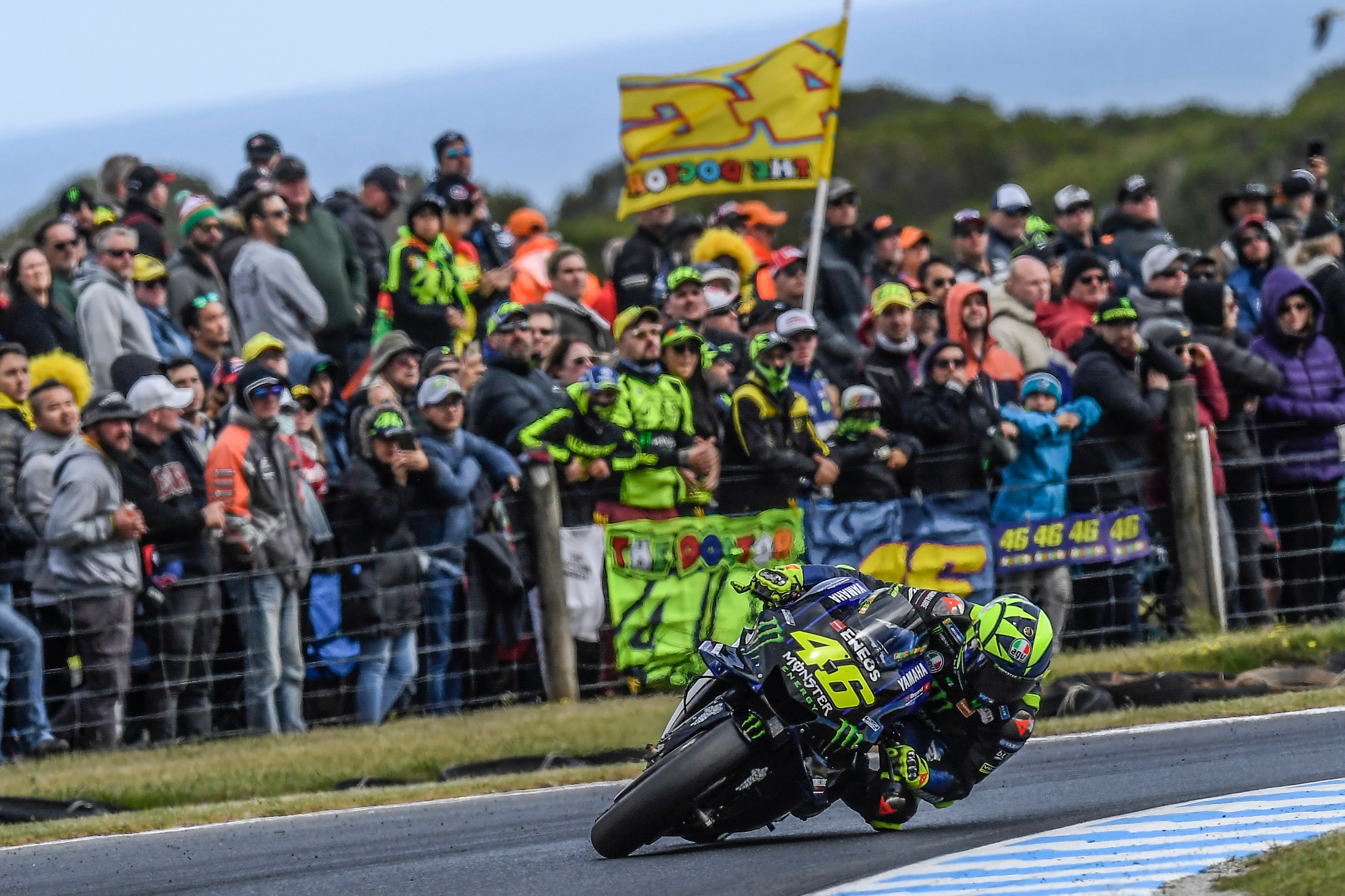 Pour son 400e Grand prix, Rossi a mené le début de course