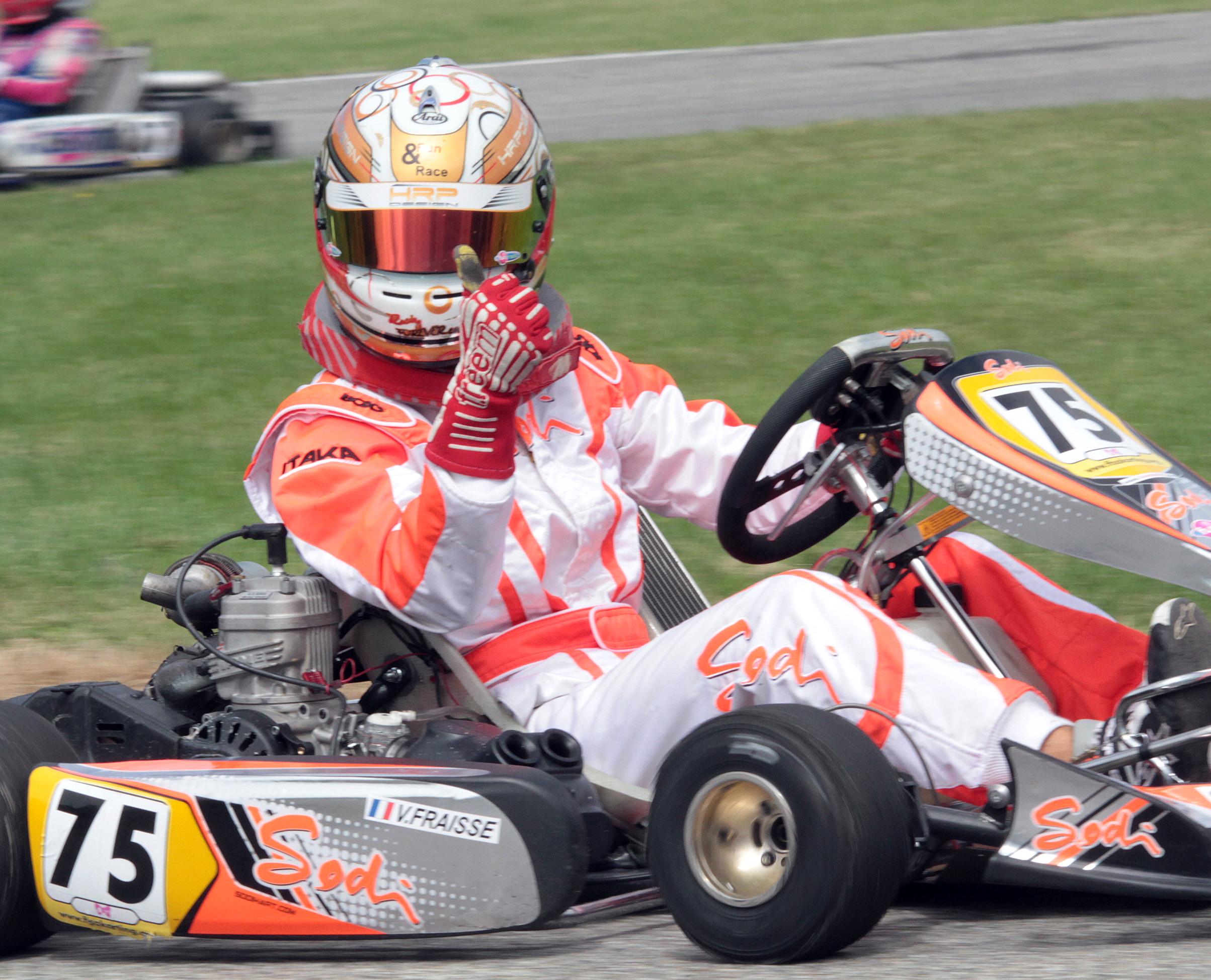 Vincent Fraisse champion Kart Challenge X30 2013 Vincent Fraisse champion Kart Challenge X30 2013