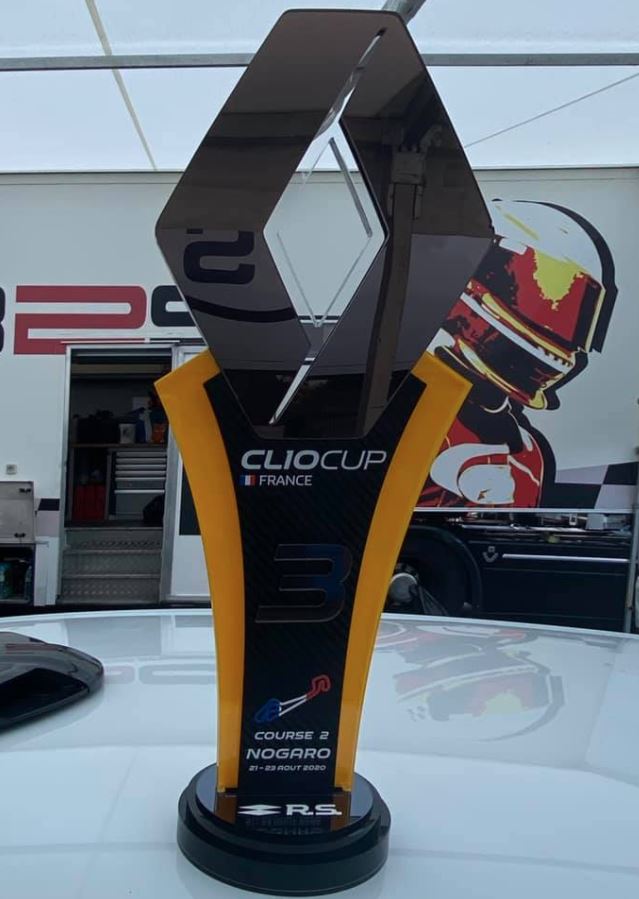 Clio Cup : Premier podium 2020 pour Thibaut Bossy en Clio 5