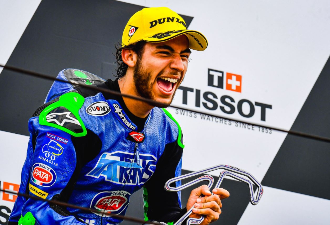 Enea Bastianini peut avoir le sourire après sa victoire Enea Bastianini peut avoir le sourire après sa victoire