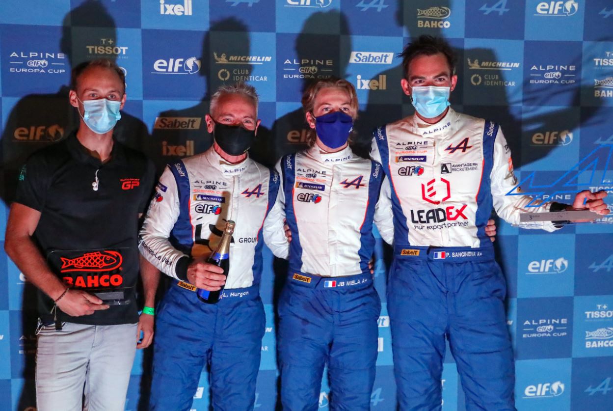 Autosport GP sur le podium (Photo DPPI)