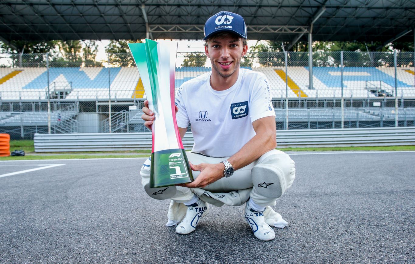 Pierre Gasly, un des meilleurs pilotes français en F1 (Peter Fox/Getty Images)