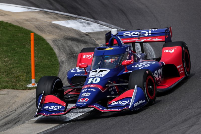 Alex Palou en action – © Indycar