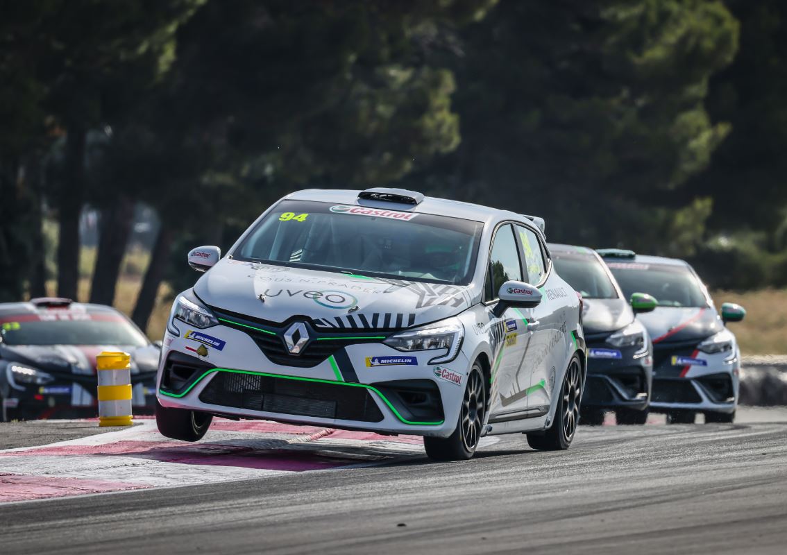 Grizaud à l'attaque pour la première en Clio Cup Europe (Photo De Mattia /DPPI)