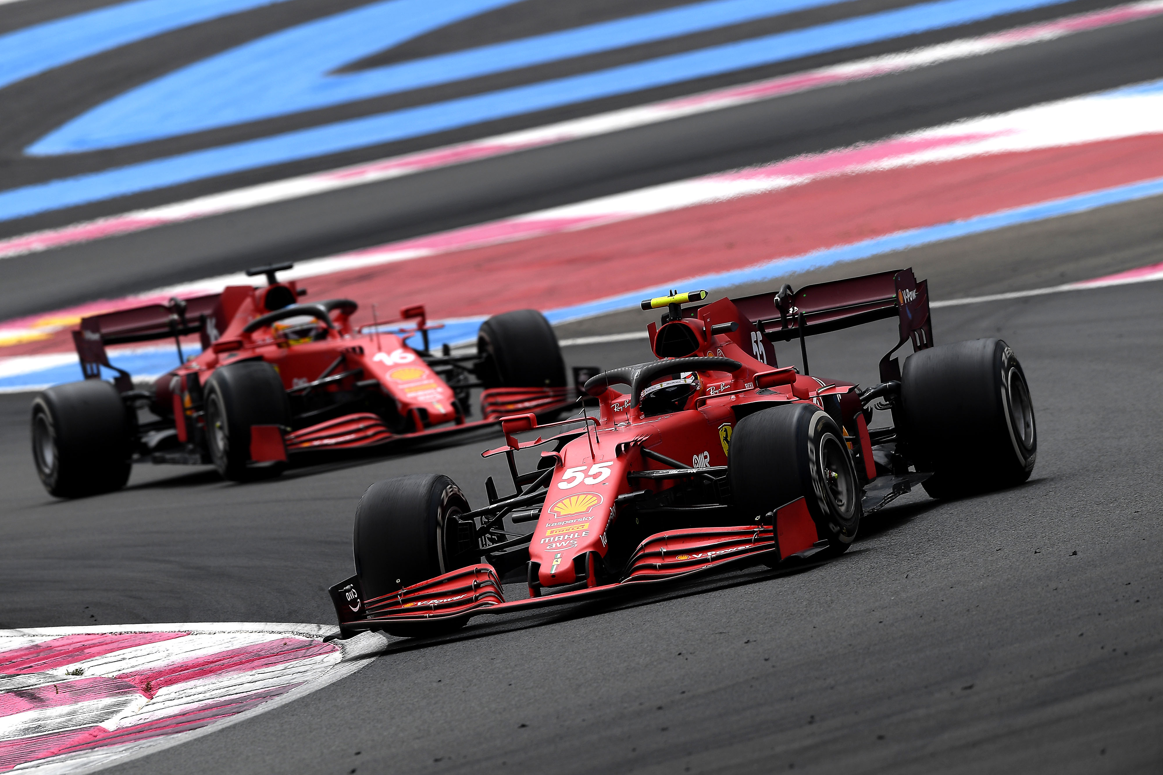 Course cauchemardesque pour la Scuderia © Ferrari s.P.A