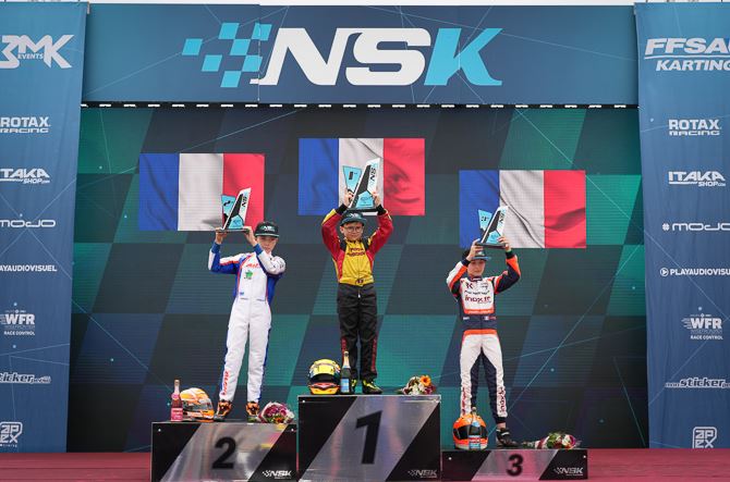 Le podium cadet Le podium cadet