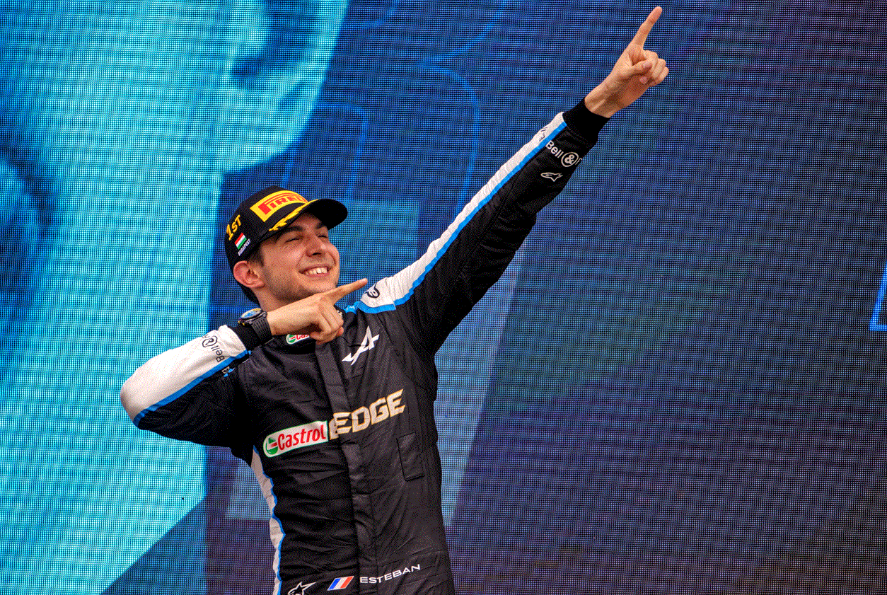 Esteban Ocon désormais dans le cercle des vainqueurs de GP F1