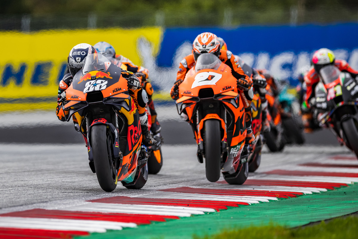 Pas de victoire pour KTM mais de l'actu sur la piste et en dehors. Pas de victoire pour KTM mais de l'actu sur la piste et en dehors.