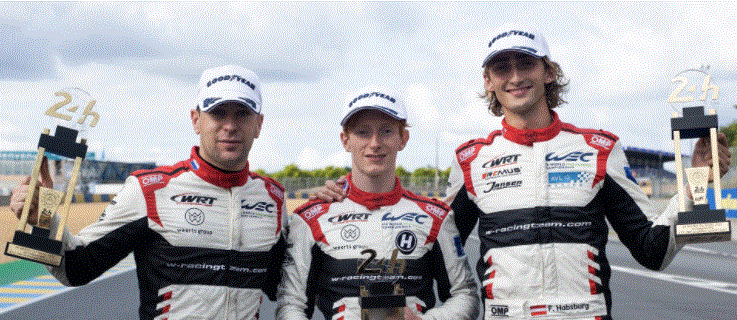 Les vainqueurs en LMP2 ont eu chaud ! Les vainqueurs en LMP2 ont eu chaud !