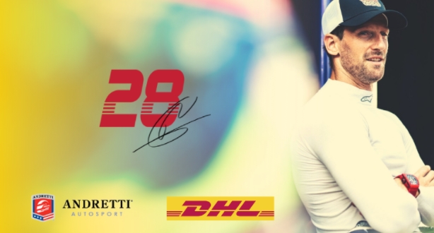 Romain Grosjean sera en jaune l’an prochain © Andretti Autosport