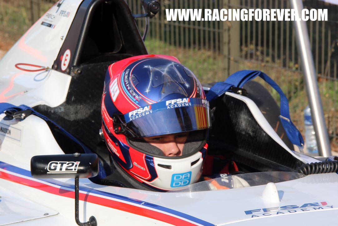 Esteban Masson, leader fragile en F4 FFSA