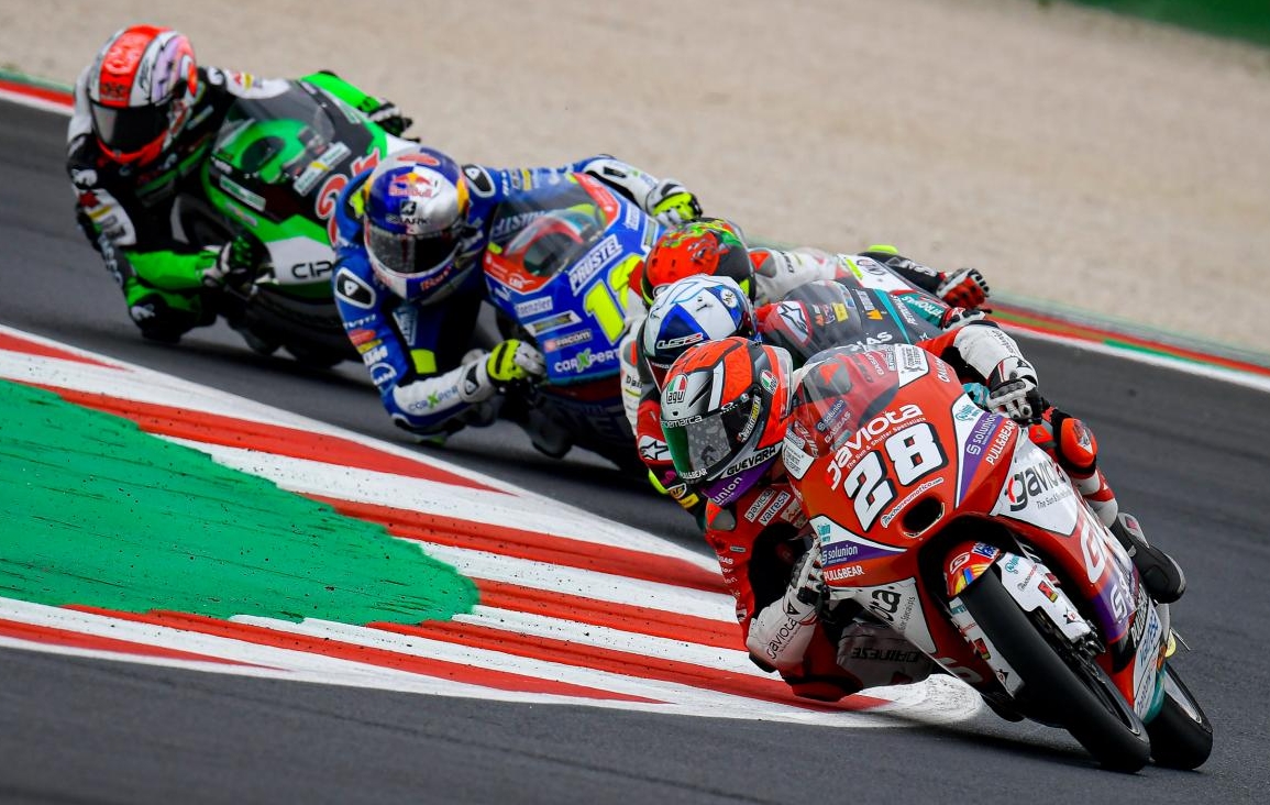 Guevara abandonne puis gagne la course © www.motogp.com Guevara abandonne puis gagne la course © www.motogp.com