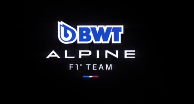 L'équipe prend le nom de BWT Alpine F1 Team L'équipe prend le nom de BWT Alpine F1 Team