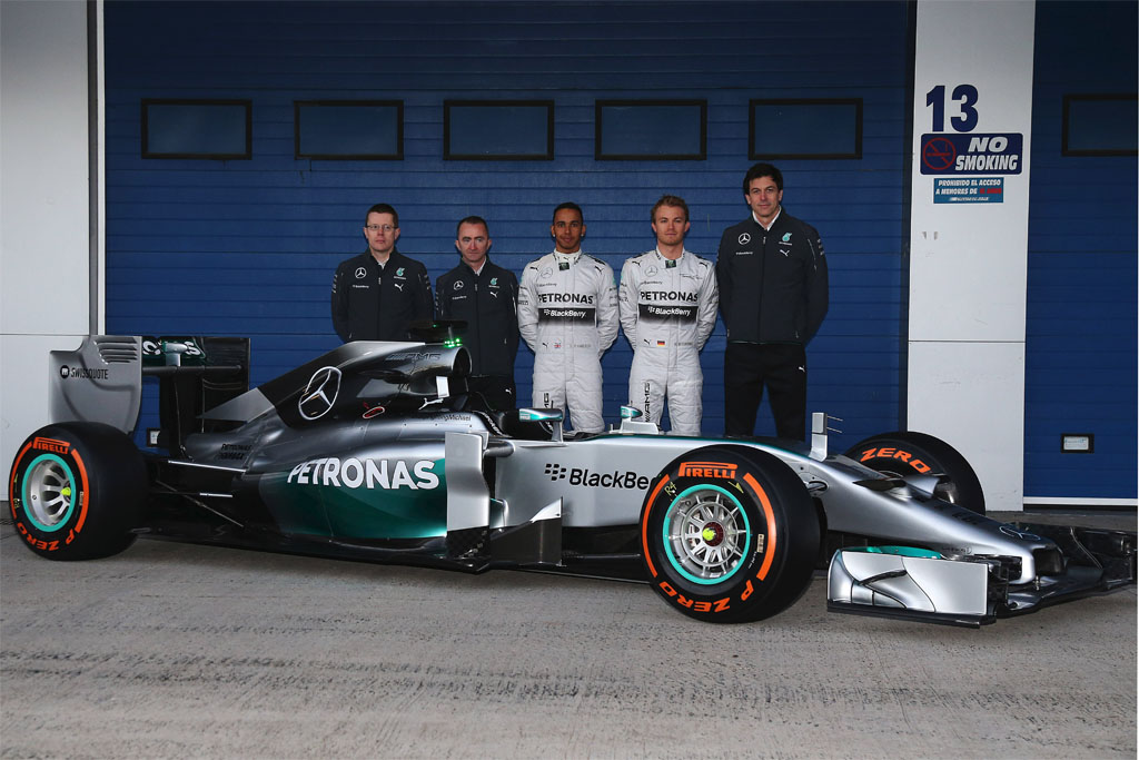 F1 : Mercedes présente la F1 W05
