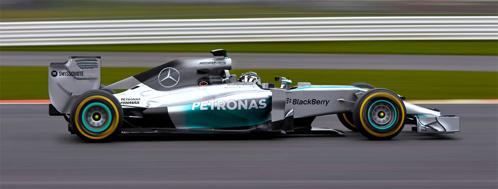 La Mercedes F1 W05 : © Mercedes
