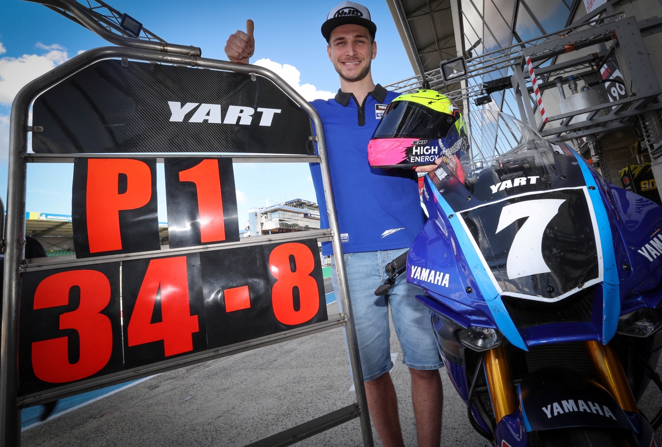 Hanika le plus rapide sur la Yamaha n°7 © FIM Endurance Hanika le plus rapide sur la Yamaha n°7 © FIM Endurance