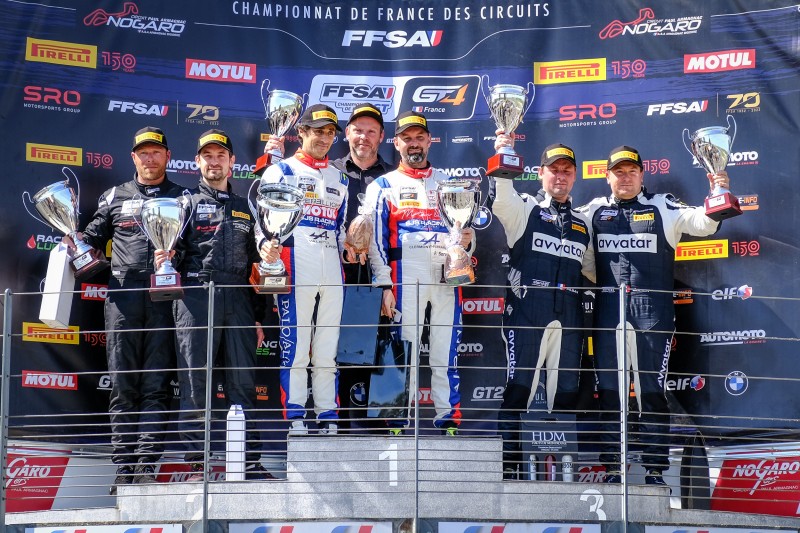 Un podium Pro Am de qualité (Photo D.Bogaerts / SRO) Un podium Pro Am de qualité (Photo D.Bogaerts / SRO)