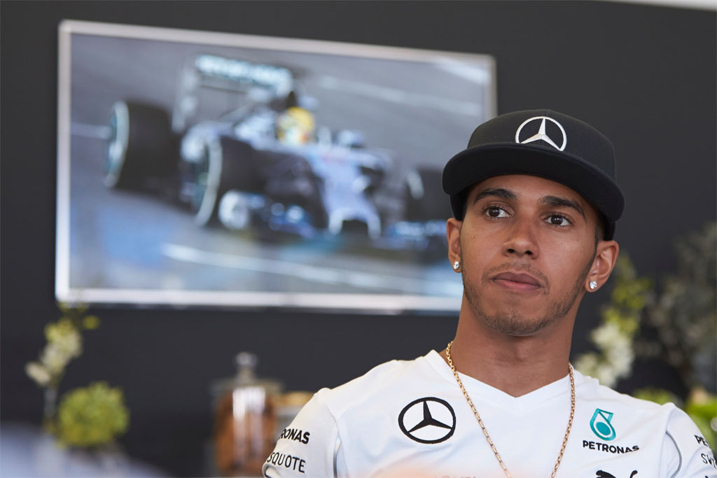 Lewis Hamilton : © Mercedes GP