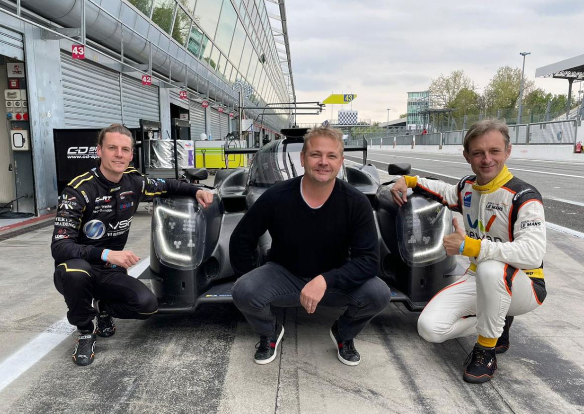 L'équipage du Mans (Photo Daniel Delien ) L'équipage du Mans (Photo Daniel Delien )