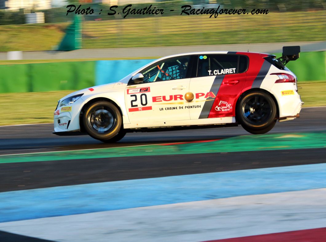 Téddy Clairet en tête du championnat de France de Tourisme Téddy Clairet en tête du championnat de France de Tourisme