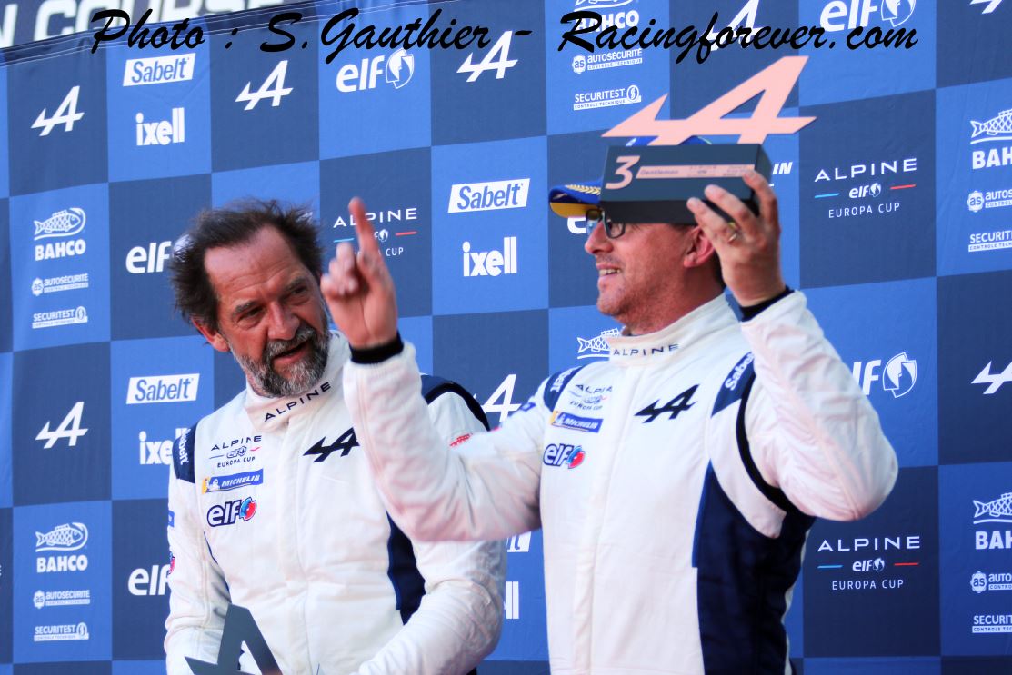 Podium double en Alpine Europa Cup Podium double en Alpine Europa Cup