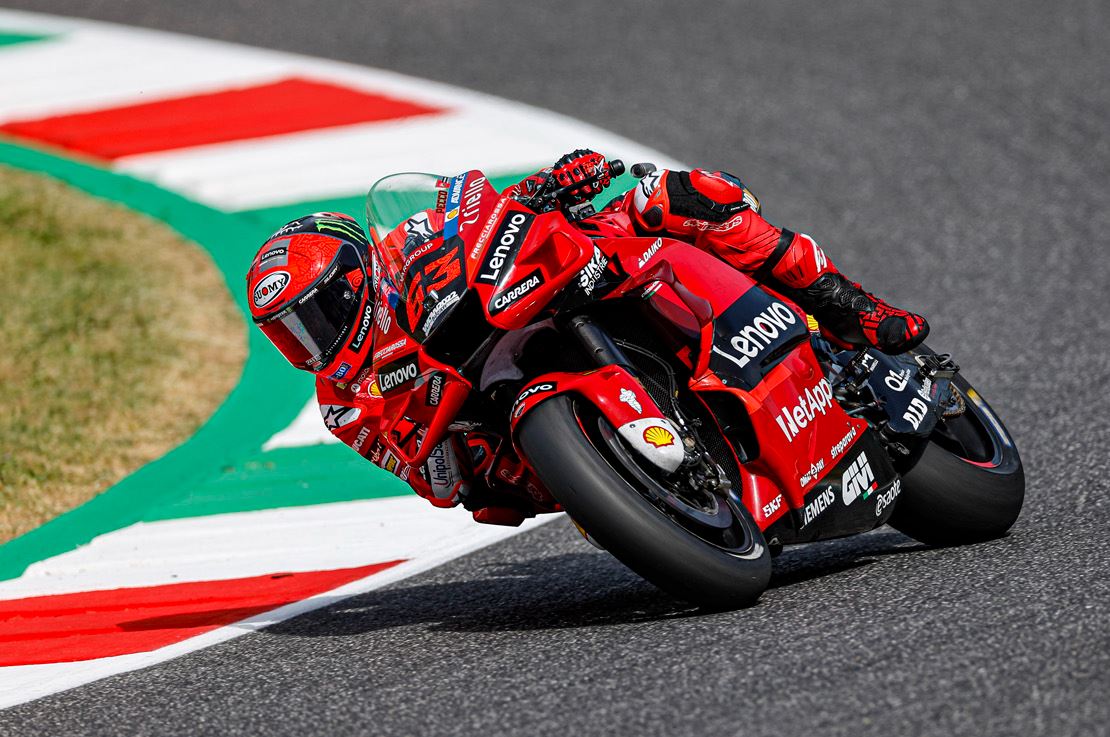 Victoire à domicile pour Bagnaia et Ducati