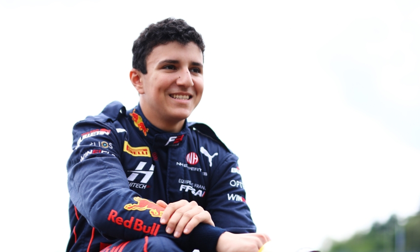 Une nouvelle victoire pour Hadjar © Hitech GP Une nouvelle victoire pour Hadjar © Hitech GP